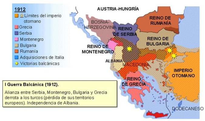 Historia del Mundo Contemporáneo: Las Crisis Balcánicas